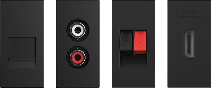 WEAK CURRENT SOCKET TYPES