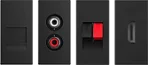 Weak current socket types