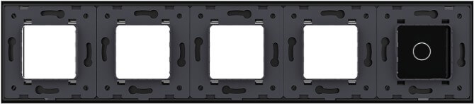 1 Gang + Frame Glass Panel