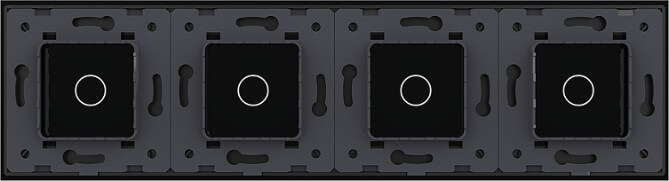 1 Gang + 1 Gang + 1 Gang + 1 Gang Panel