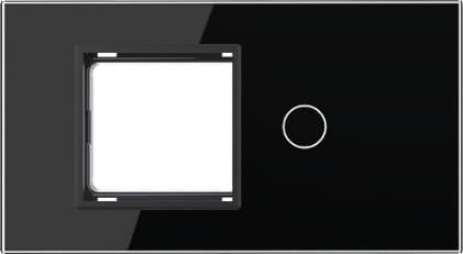 1 Frame + 1 Gang Panel