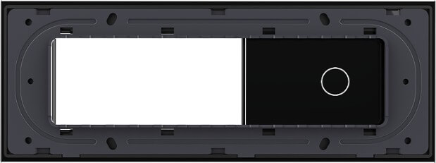 1 Gang + 1 Frame Glass Panel