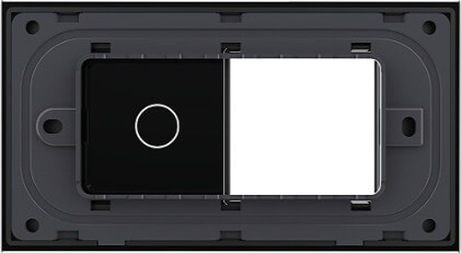 1 Gang + 1 Frame Panel