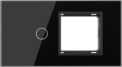 1 Gang + 1 Frame Panel