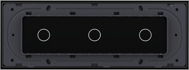 1 Gang + 1Gang + 1Gang Panel