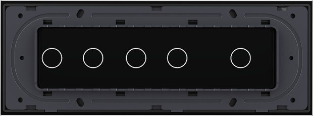 1 Gang + 2 Gang + 2 Gang Panel