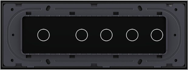 2 Gang + 2 Gang + 1 Gang Panel