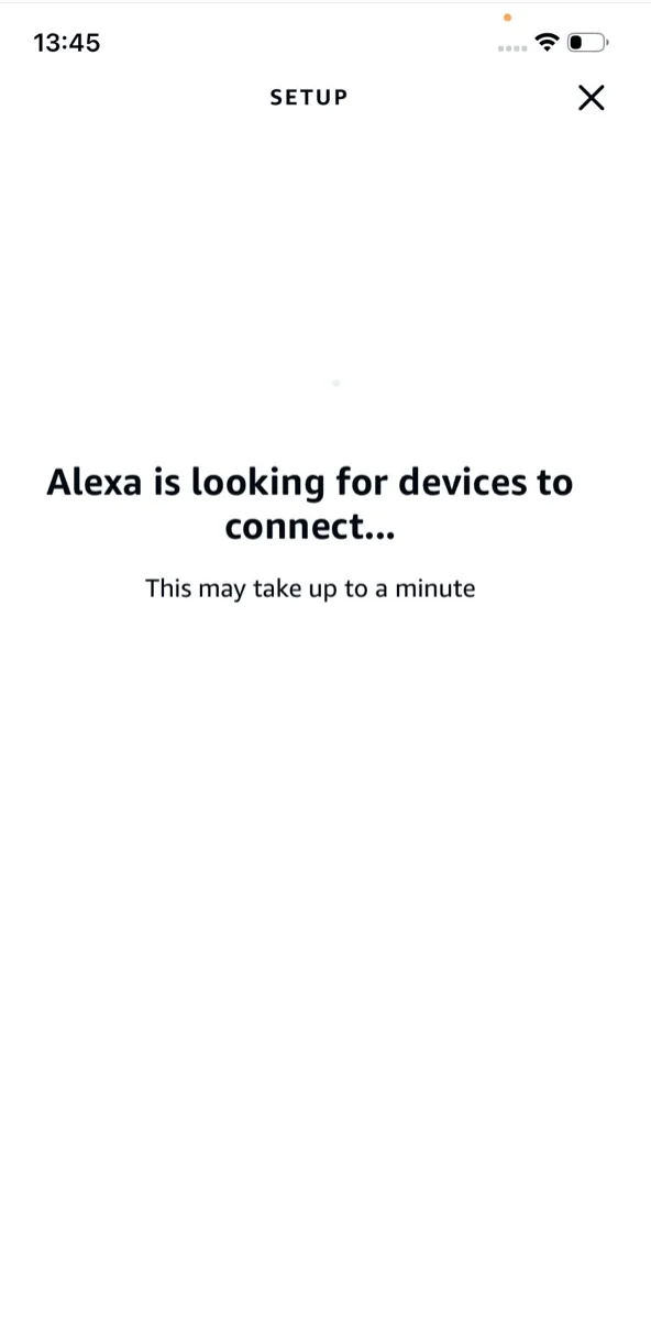 Alexa discovers your devices automatically